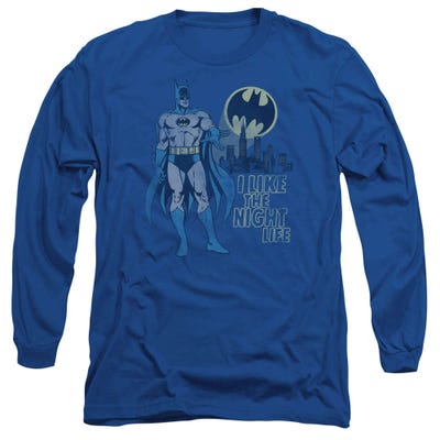 Batman Night Life Long Sleeve Shirt