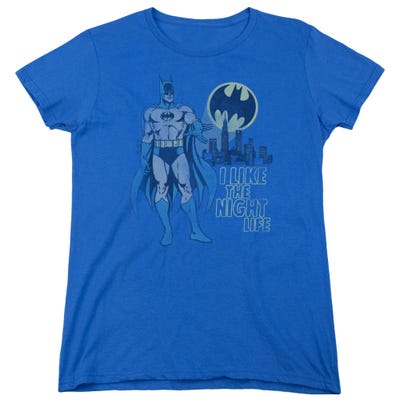Batman Night Life Womens T-Shirt