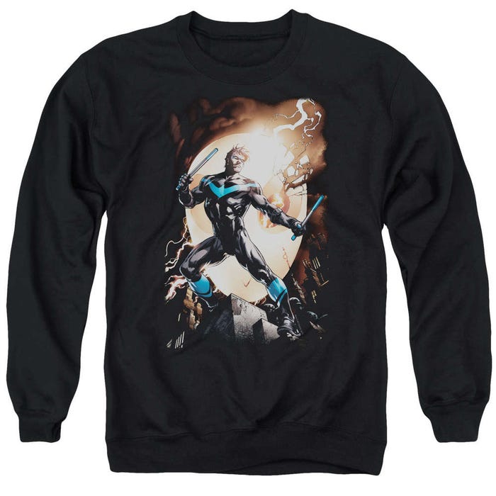 Batman Nightwing Against Owls Sweatshirt