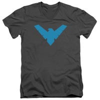 Batman Nightwing Symbol V-Neck T-Shirt