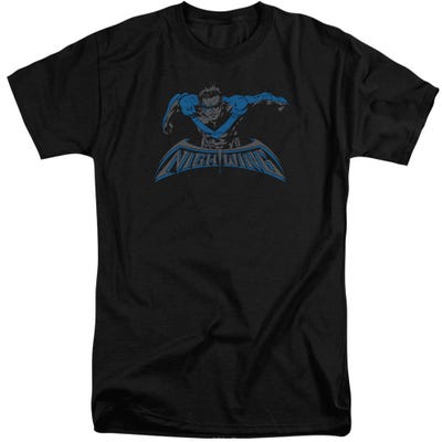 Batman Nightwing Wing Of The Night Tall T-Shirt