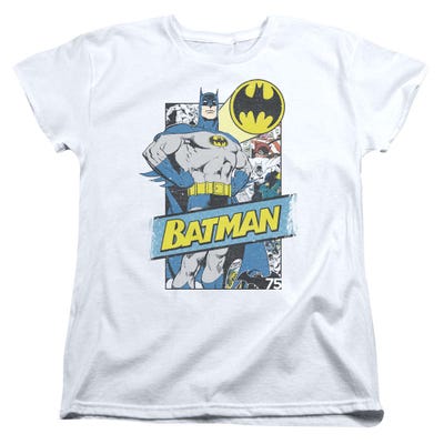Batman Out Of The Pages Womens T-Shirt