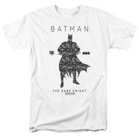 Batman Paisley Silhouette T-Shirt