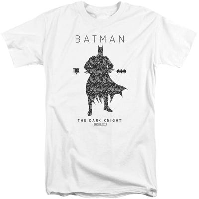 Batman Paisley Silhouette Tall T-Shirt