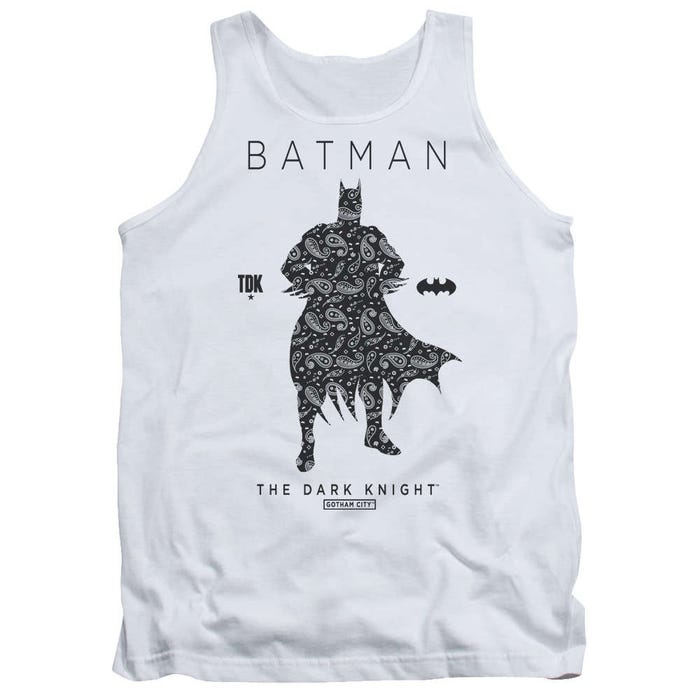 Batman Paisley Silhouette Tank Top