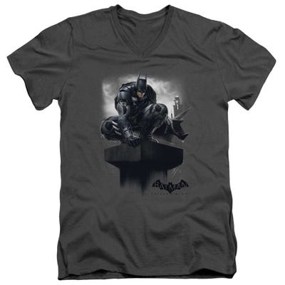 Batman Perched V-Neck T-Shirt