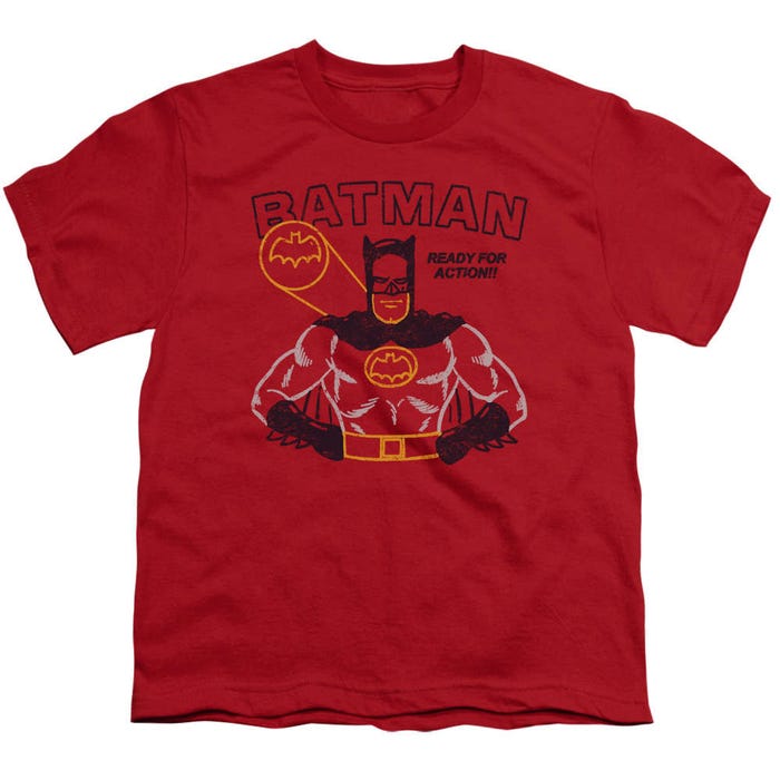 Batman Ready For Action Kids T-Shirt