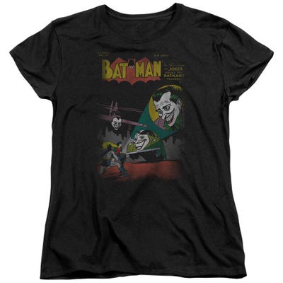 Batman Robin Wrong Signal Joker Womens T-Shirt