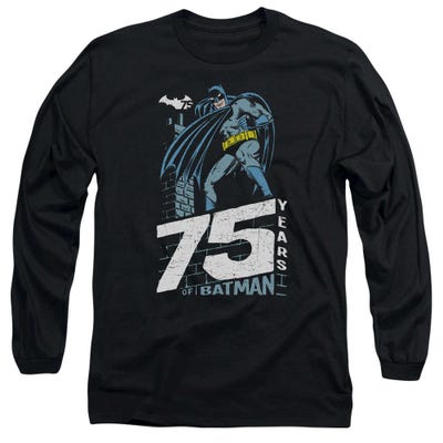 Batman Rooftop 75  Years Long Sleeve Shirt