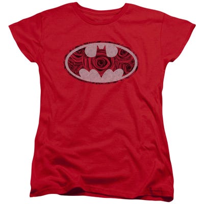 Batman Rosy Signal Womens T-Shirt