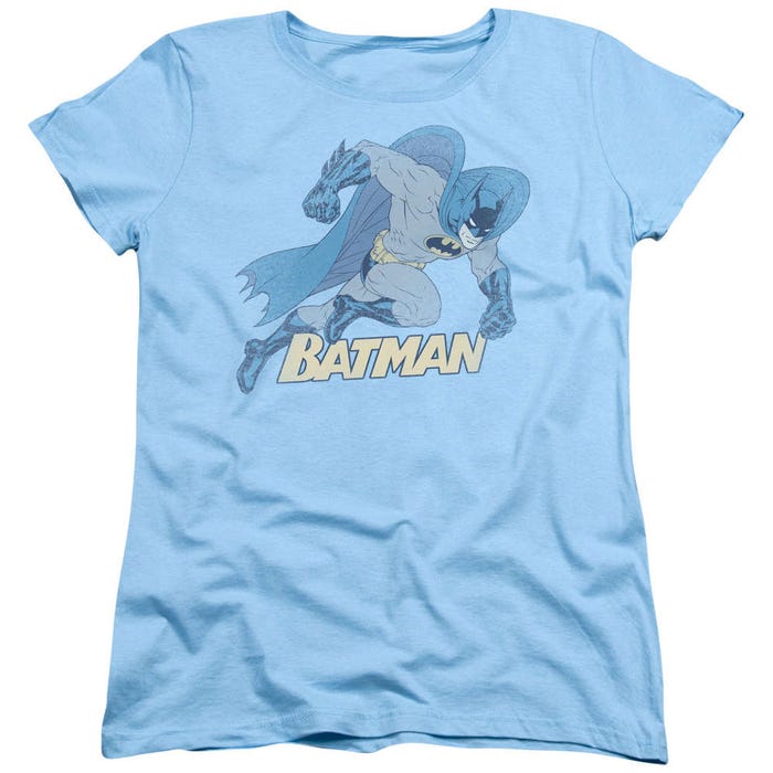 Batman Running In Action Womens T-Shirt