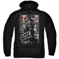 Batman Running The Asylum Hoodie