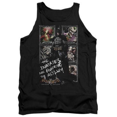 Batman Running The Asylum Tank Top
