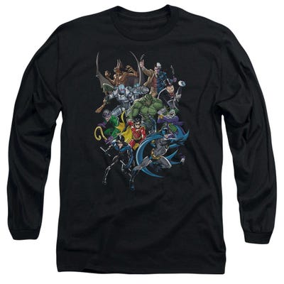 Batman Saints And Psychos Long Sleeve Shirt