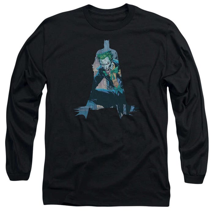 Batman Scene Inside Long Sleeve Shirt