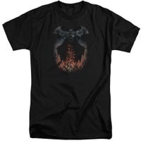 Batman Smoke And Fire Tall T-Shirt