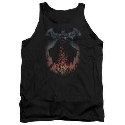 Batman Smoke And Fire Tank Top