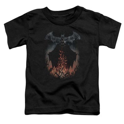 Batman Smoke And Fire Toddler T-Shirt