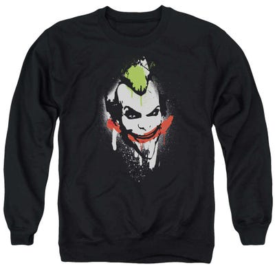 Batman Spray Paint Smile Sweatshirt