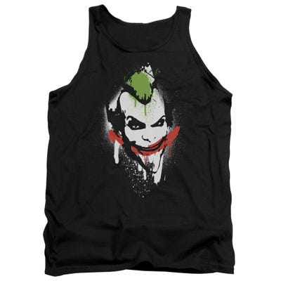 Batman Spray Paint Smile Tank Top