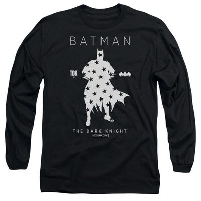 Batman Star Silhouette Long Sleeve Shirt