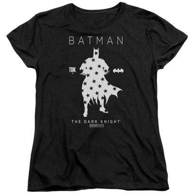 Batman Star Silhouette Womens T-Shirt