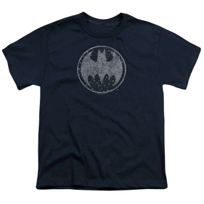 Batman Starry Night Shield Kids T-Shirt