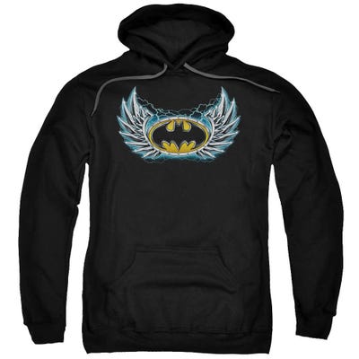 Batman Steel Wings Logo Hoodie