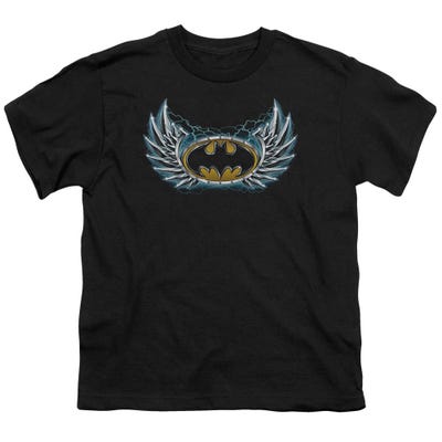 Batman Steel Wings Logo Kids T-Shirt