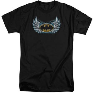 Batman Steel Wings Logo Tall T-Shirt