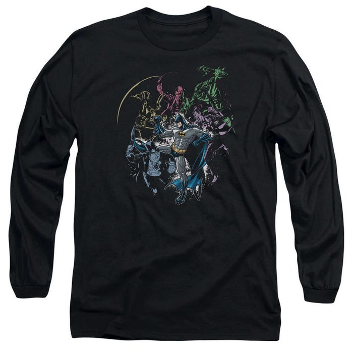 Batman Surrounded Long Sleeve Shirt