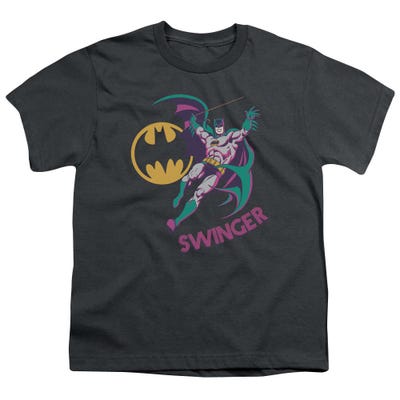 Batman Swinger Logo Kids T-Shirt