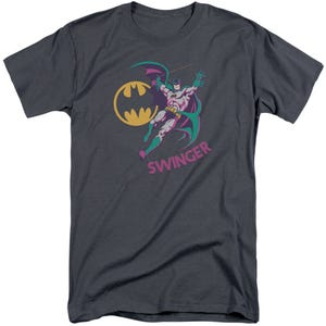 Batman Swinger Logo Tall T-Shirt