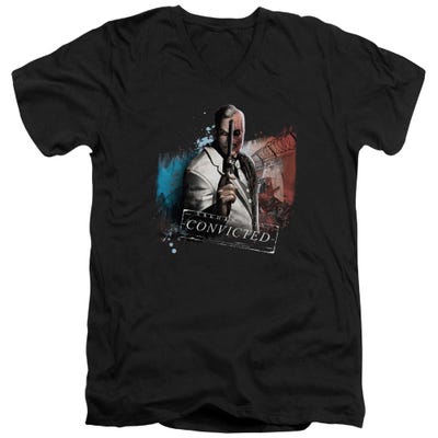 Batman Two Face V-Neck T-Shirt