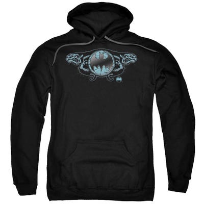 Batman Two Gargoyles Logo Hoodie