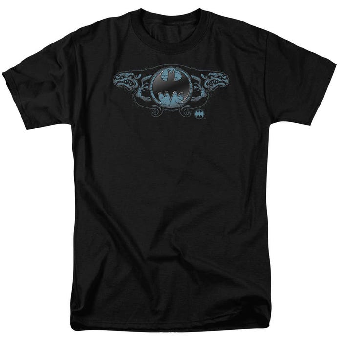 Batman Two Gargoyles Logo T-Shirt