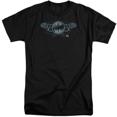 Batman Two Gargoyles Logo Tall T-Shirt