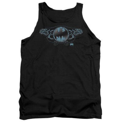 Batman Two Gargoyles Logo Tank Top