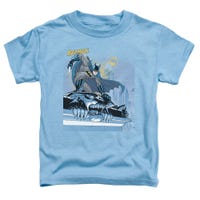 Batman Two Gothic Gargoyles Toddler T-Shirt