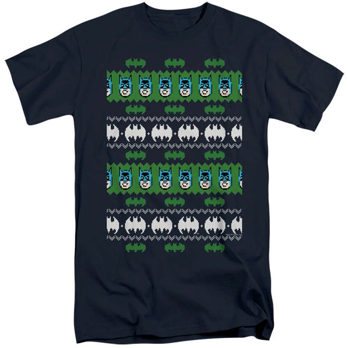 Batman Ugly Christmas Sweater Tall T-Shirt