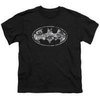 Batman Urban Camo Shield Kids T-Shirt