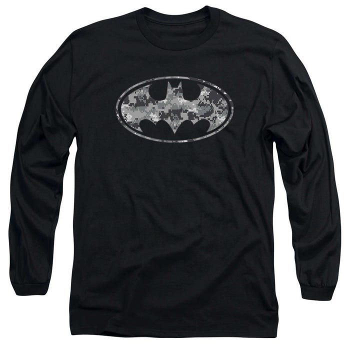 Batman Urban Camo Shield Long Sleeve Shirt