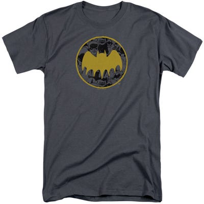 Batman Vintage Symbol Collage Tall T-Shirt