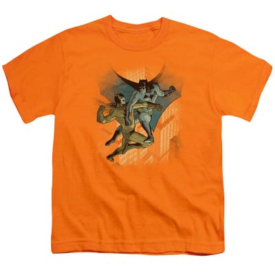 Batman Vs Catman Kids T-Shirt