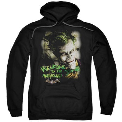Batman Welcome To The Madhouse Hoodie