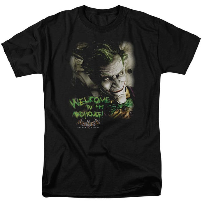 Batman Welcome To The Madhouse T-Shirt