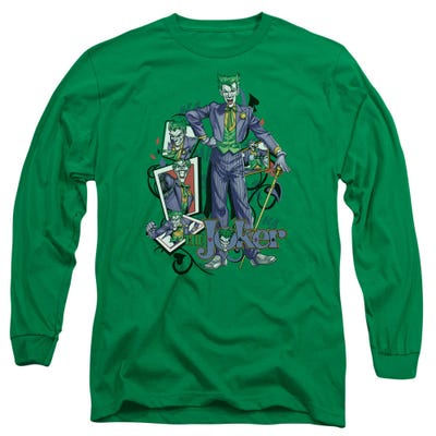 Batman Wild Cards Long Sleeve Shirt