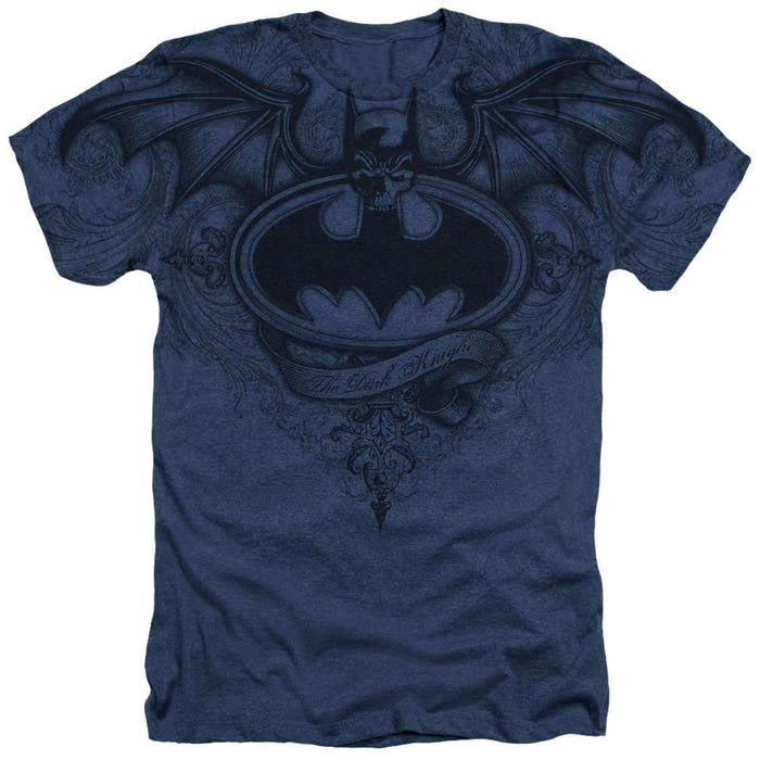 Batman Winged Logo Heather Premium T-Shirt