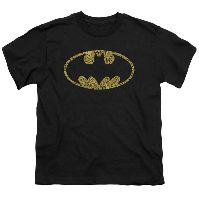 Batman Word Logo Kids T-Shirt