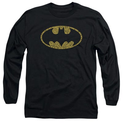 Batman Word Logo Long Sleeve Shirt